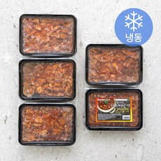 국내산 돼지짜글이 (냉동), 220g, 5팩