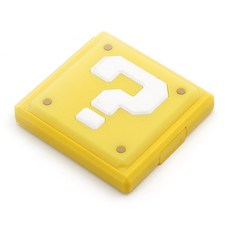 모모켓 닌텐도스위치 라이트 공용 게임팩 심볼케이스 + 클린파이버, 옐로우, 1개