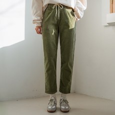 엔비룩 여성용 세상편한골덴 밴딩팬츠