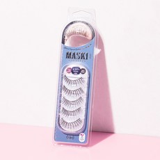vika 마스키 아이래쉬 세트 MTL01, 다크브라운, 1세트