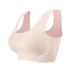 심리스 무봉제 노와이어 누디 탑브라 VBR7112