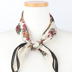 롸잇나우 쁘띠 랜드 플라워 스카프