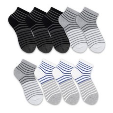 스트라이프양말발목