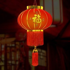 사라코 중국집 전통 인테리어 소품 융천복홍등 인테리어 모빌, 혼합색상