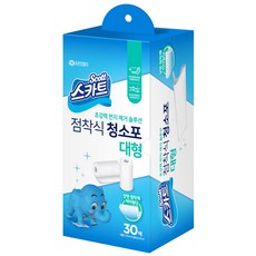 스카트 점착식청소포 대형 30매, 1개