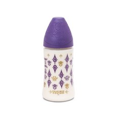 스와비넥스 에스닉 오뜨꾸뛰르 3포지션 폴리아미드 젖병 270ml, 4개월 이상, 에스닉 바이올렛