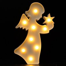 홈마인 LED 나이트 램프 무드등 엔젤, 화이트