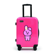 모노폴리 BT21 LUGGAGE 베이직 캐리어 기내용 50.8cm + 캐리어 파우치