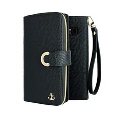 엠박스 ANCHOR PREMIUM LEATHER 지퍼 다이어리 휴대폰 케이스