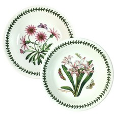 PORTmeIRION 波特玫琳恩 Botanic Garden 義大利麵碗 S號 款式隨機 21.8*4.5cm, 2入