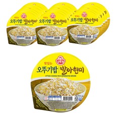 맛있는 오뚜기밥 발아현미, 210g, 18개
