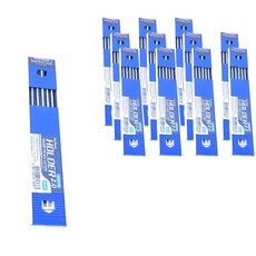 문화연필 샤프 홀더심 블루, 2mm, 12개, 12개