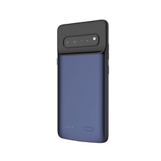 아이앤지코리아 갤럭시S10 5G 케이스형 보조배터리 5000mAh, 다크블루