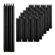 엣지블랙 흑목연필 HB, 흑목 흑심, 100개