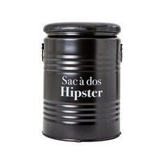 씨에스리빙 힙스터 드럼 스툴, 블랙