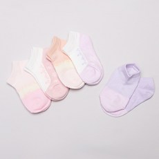 위삭스앤파파맘 유아동용 J미카망 발목양말 5켤레 세트