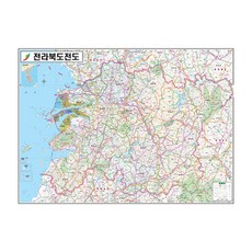 전라도도로지도