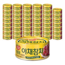 동원 야채참치 통조림, 150g, 48개