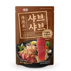 샘표 가쓰오 샤브샤브 육수 3~4인분, 200g, 1개