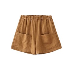 키즈린넨반바지