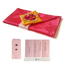 牡丹初裝+初裝信封, 珊瑚, 1套