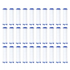 스파온 3단 모드 온오프 정수 샤워 헤드 필터, 30개