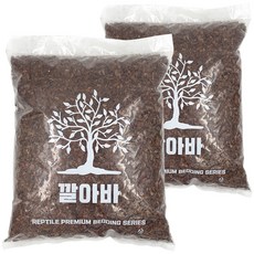 깔아바 칩시바크 파충류용 모래 5L, 혼합색상, 2개