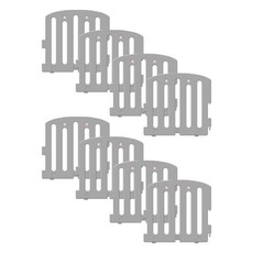 카라즈 드림 베이비룸 8p + 논슬립 보호재 16p, 그레이