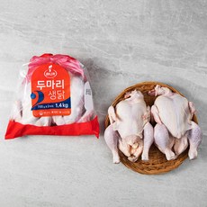 마니커 8호 생닭 (냉장), 700g, 2개입