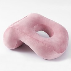 迷你午睡睡眠枕頭, 桃粉色