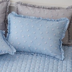 인견누빔베개커버