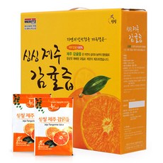 싱싱 제주 감귤즙, 100ml, 50개