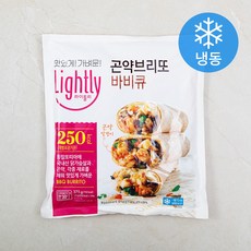 라이틀리 곤약브리또 바비큐 (냉동), 375g, 1개