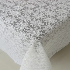 Market Pio pvc一次性蕾絲桌巾 款式11 137*200cm, 1入, 1個
