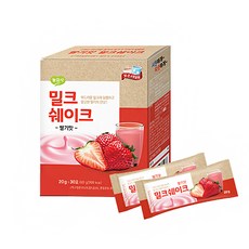 밀크쉐이크 파우더 딸기맛, 20g, 30개, 30개입, 1개