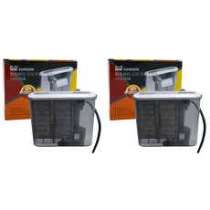 썬썬 초슬림 행온 걸이식 여과기 HBL-303, 3W, 2개