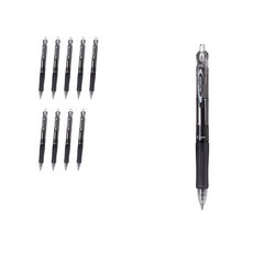 파이롯트 아크로볼150 유성볼펜 0.5mm BAB-15EF, 블랙(블랙심), 10개