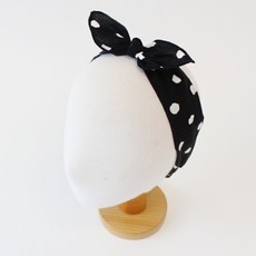 아기헤어밴드블랙