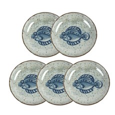 대명 신요 종지 10cm, E무늬, 5개