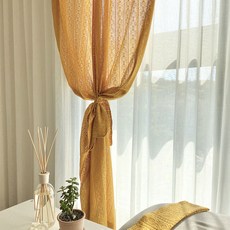 빈티지창문커튼