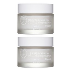 미친스킨 트러블케어 수면크림 UPGRADE, 50g, 2개
