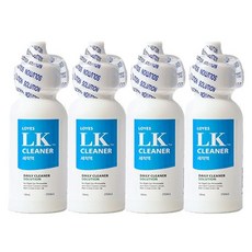 LOYES LK 하드렌즈 세정액, 4개, 50ml