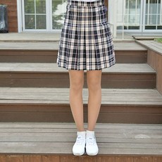 GYOBOKMALL 女孩為女孩的全皺校裙