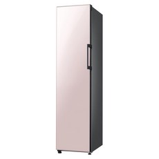 삼성전자 비스포크 1도어 변온 냉장고 글램 핑크 240L 방문설치, RZ24R560032