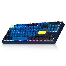 COX 엔데버 텐키리스 RGB PBT 완전방수 무접점 키보드 35g, 네이비