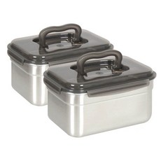 모노먼트 직사각 핸디 김치통 3호, 3.6L, 2개