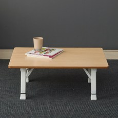 조은세상 LPM 접이식 테이블W 800 x 600 x 290 mm, 베이지