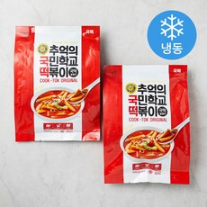 추억의국민학교 떡볶이 알알이 (냉동), 560g, 2개