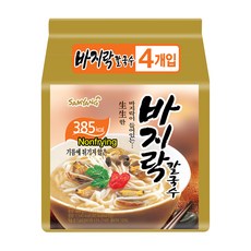 삼양 바지락 칼국수, 111g, 4개