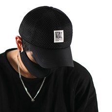 레터링지브라메쉬볼캡